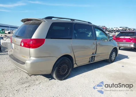 2006 Toyota Sienna Le z USA, uszkodzony, nr VIN 5TDZA23C76S465628
